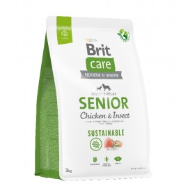 Brit care 老犬雞肉昆蟲蛋白配方 12KG